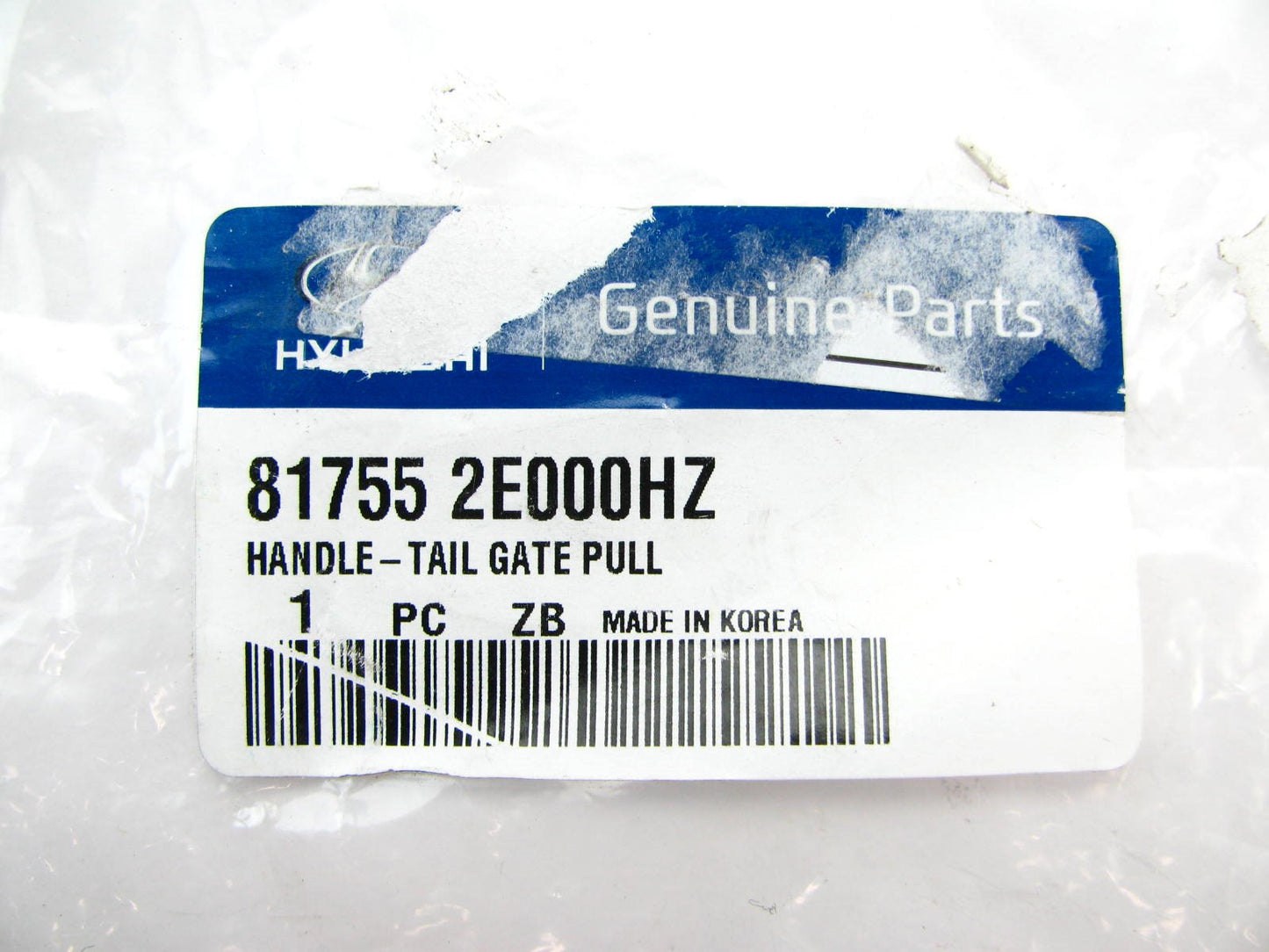 NEW Genuine Tail Gate Tailgate Pull Handle OEM For 2009-2012 Santa Fe 817552E000