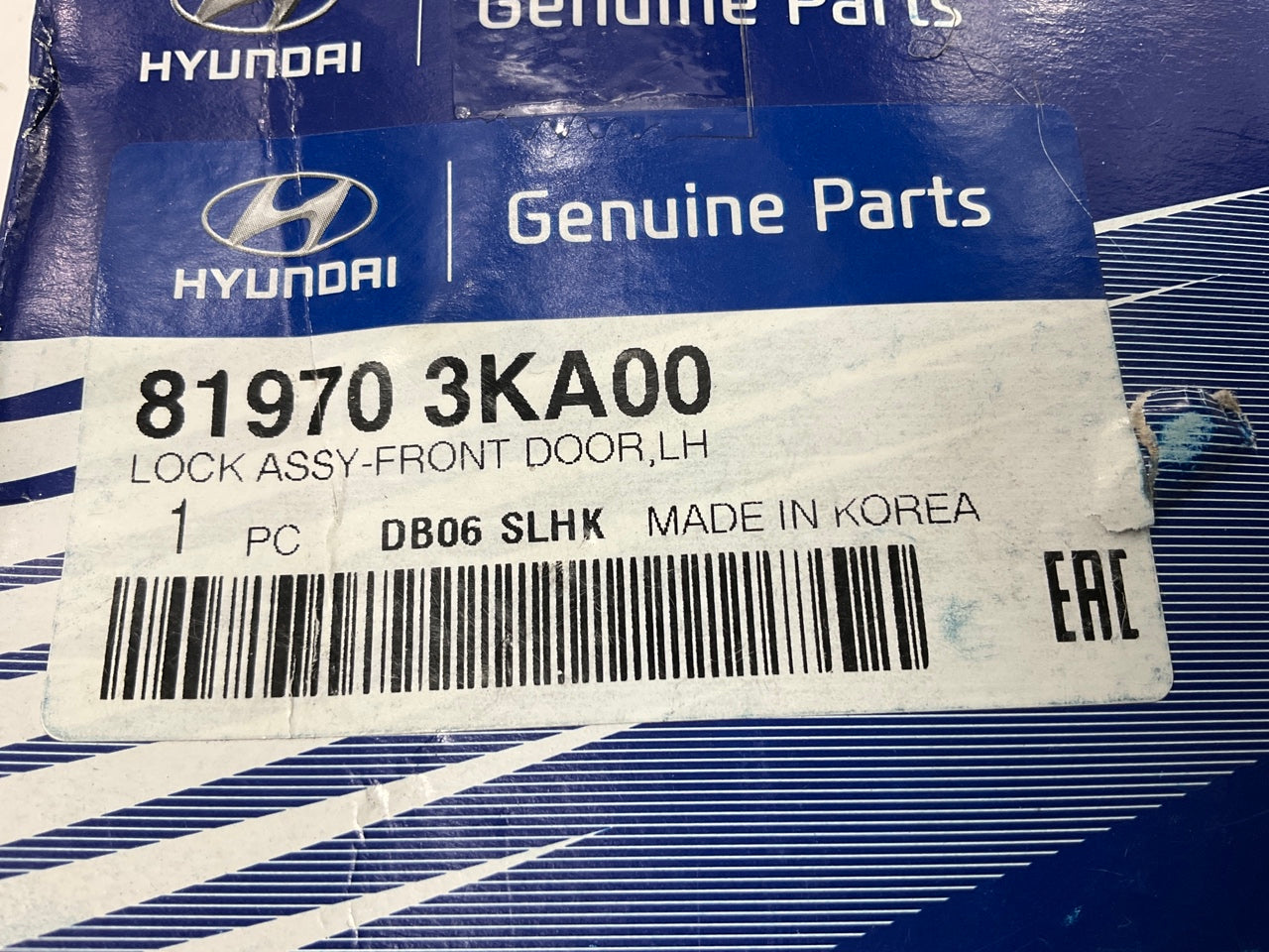 Front Left Drivers Door Lock W/ 2 Keys OEM For 06-10 Sonata US BUILT 819703KA00