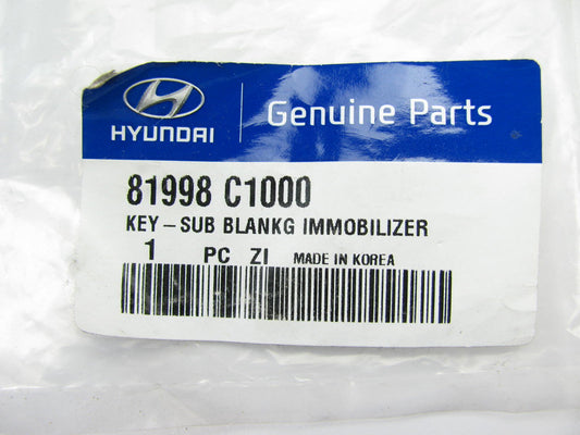 New OEM Valet Transponder Key For 2015 Hyundai Sonata 81998C1000