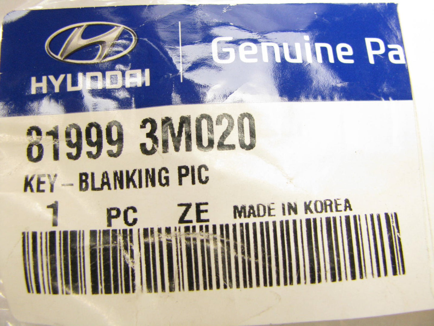 New OEM Uncut Key Blank E-Key For Genesis 819993M020