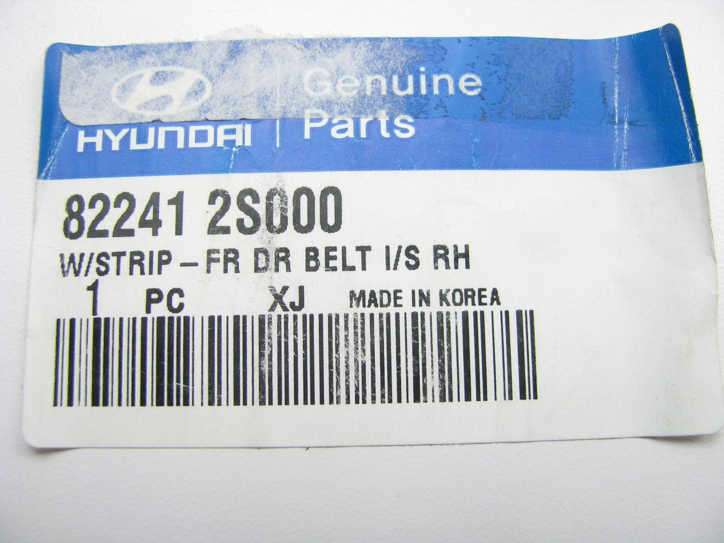 OEM Front Right Side Inner Door Belt Weatherstrip Seal For 10-15 Hyundai Tucson
