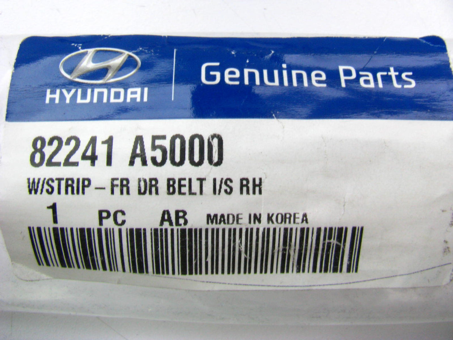 New FRONT RIGHT Door Inside Belt Weatherstrip Seal OEM For 2013-2017 Elantra GT