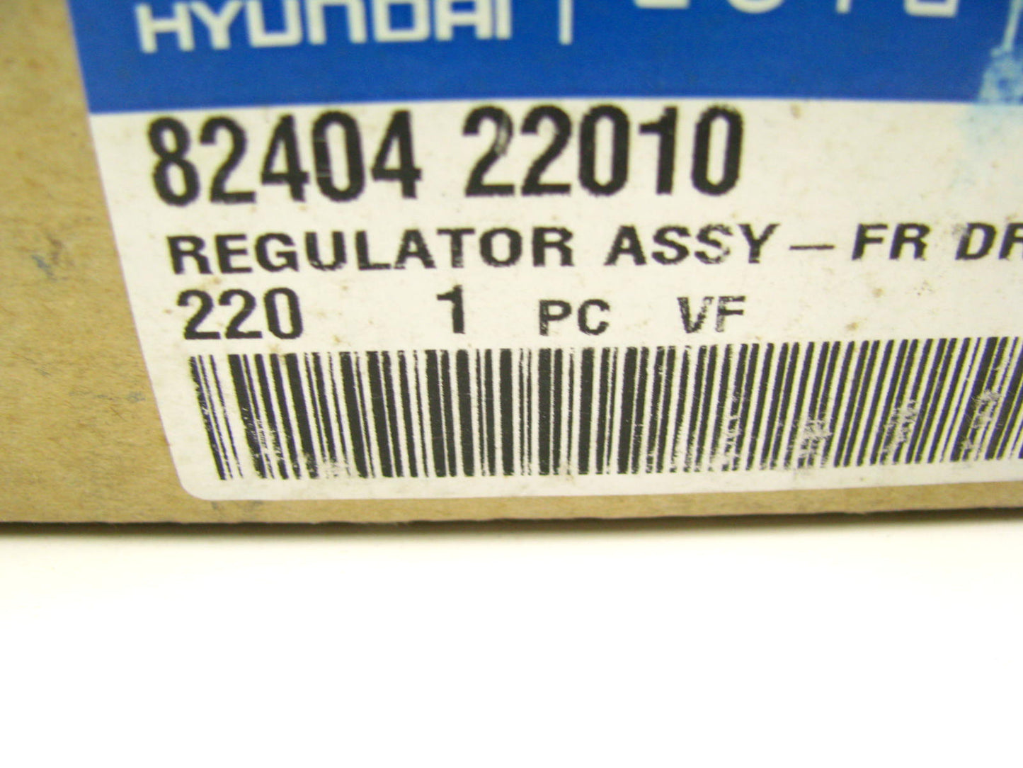 NEW - OEM 82404-22010 Front Right Window Regulator For 1994-1999 Hyundai Accent