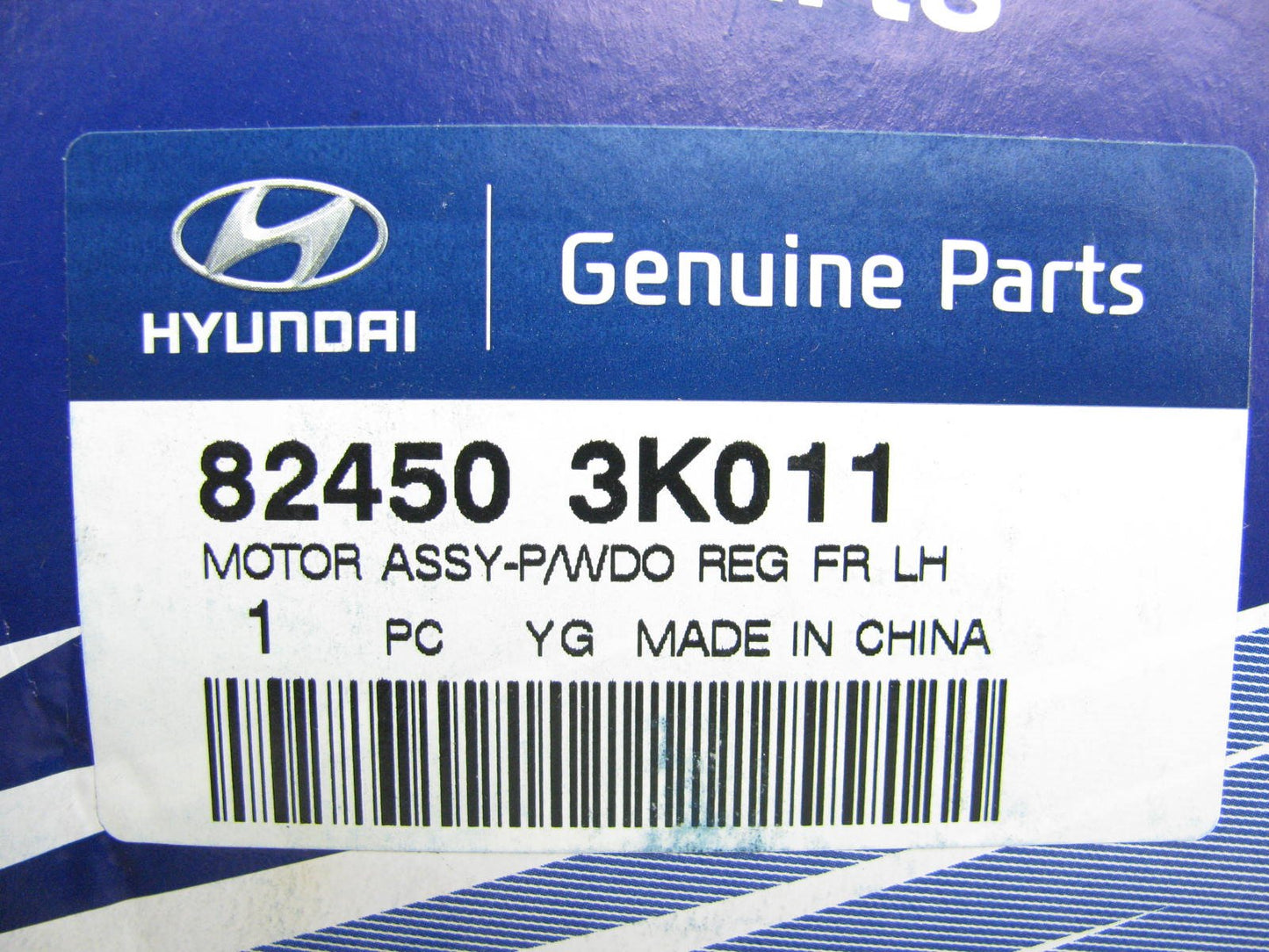 New Front Left Side Power Window Motor OEM For 06-10 Hyundai Sonata 824503K011