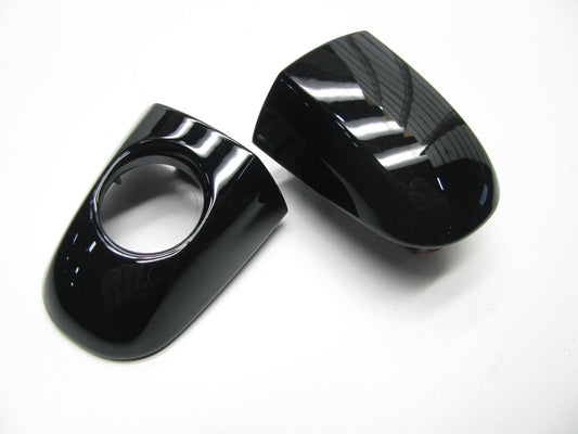 New OEM Front Exterior Door Handle Cover Trim Caps BLACK For 06-10 Sonata