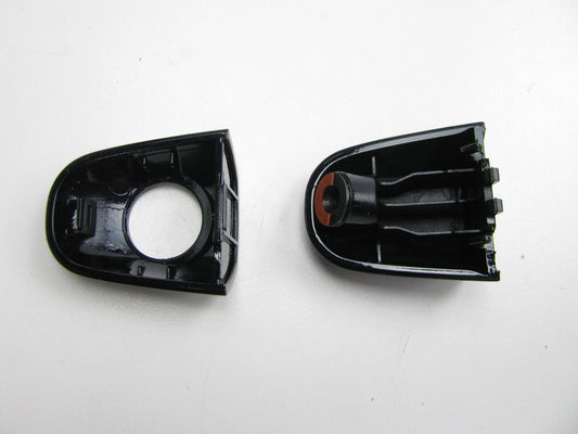 NEW - OEM FRONT OUTSIDE Door Handle Cover Kit BLACK For 2006-2010 Hyundai Sonata