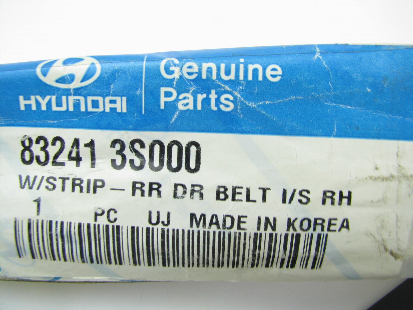 NEW - OEM Rear Door Belt Inner Weather Strip Right Passenger For 11-15 Sonata