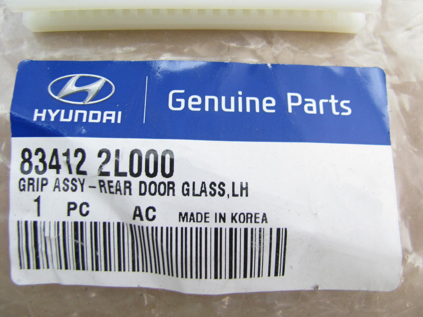 Door Glass Attaching Clip REAR LEFT Drivers Door OEM For 2009-15 Elantra