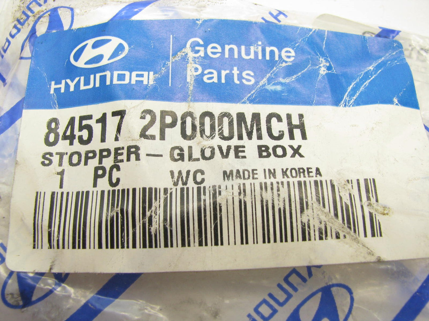 NEW - OEM 845172P000MCH Glove Box Stopper For 2010-2015 Hyundai Tucson