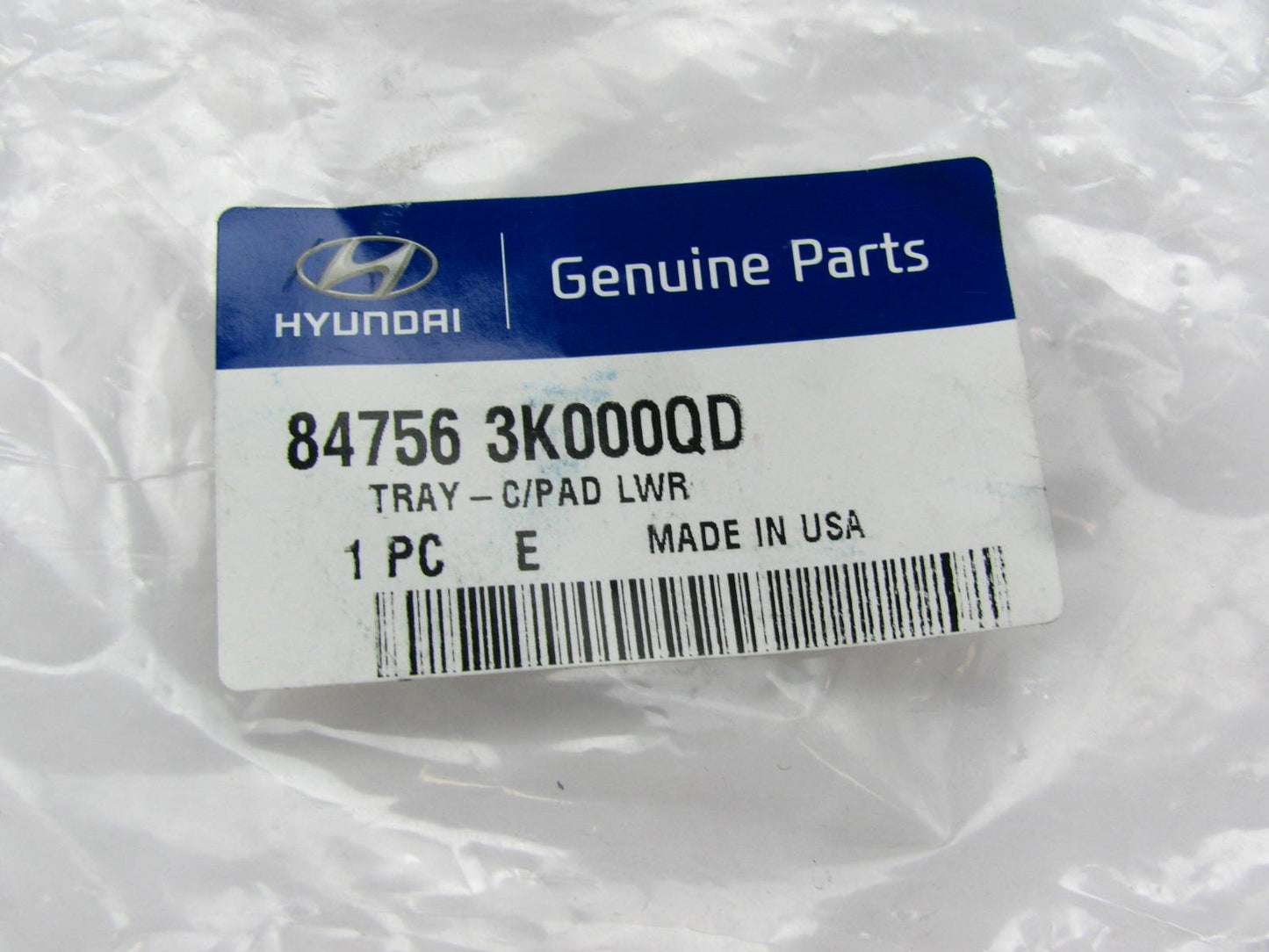 NEW GENUINE Lower Dash Trim Panel Tray OEM For 2006-2008 Hyundai Sonata Beige