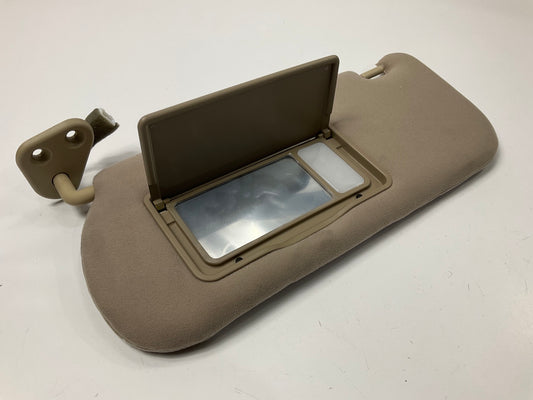 NEW Left Drivers Brown Sun Visor OEM For 02-05 Sonata W/O Sunroof 852013D420SRAS