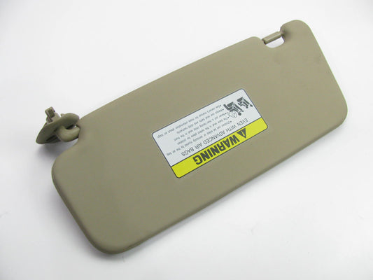 NEW 852022L4104W RIGHT Sun Visor W/Mirror BEIGE OEM For 2009-12 Hyundai Elantra