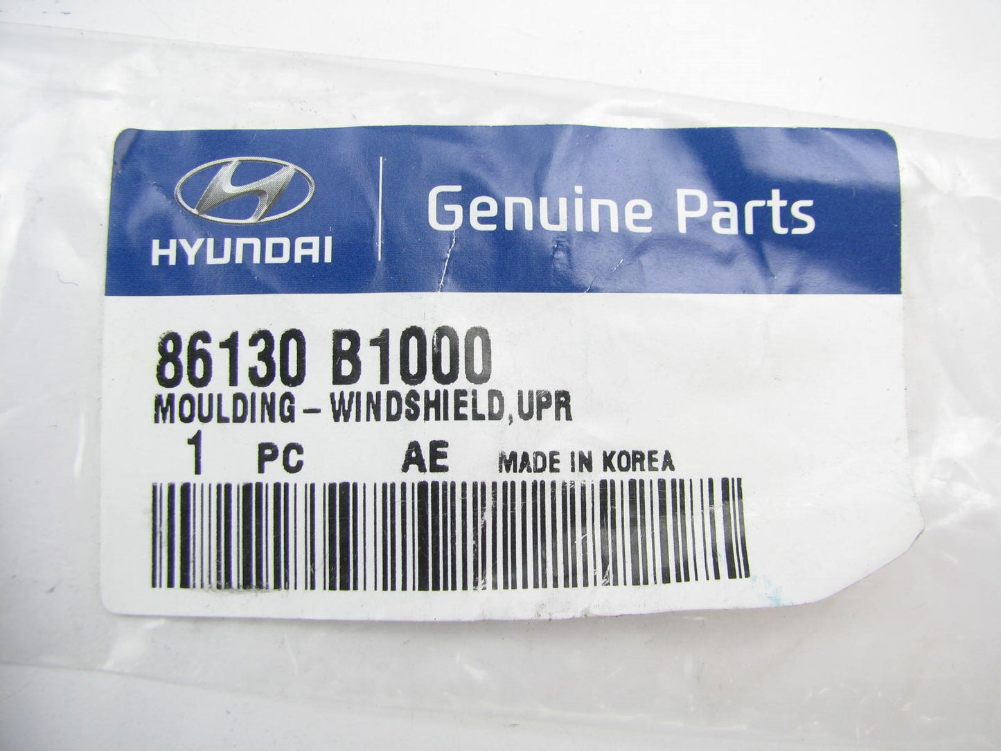 Upper Windshield Moulding Strip OEM For 2015-2016 Genesis 86130B1000
