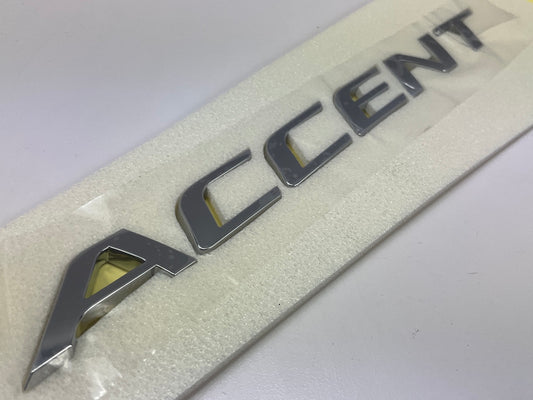 NEW Rear Trunk Lid ''Accent'' Emblem OEM For 2018-2020 Hyundai Accent 86311J0000