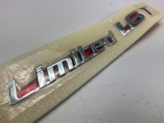 NEW ''Limited 1.6L'' Trunk Lid Emblem OEM For 20-23 Sonata 1.6L TURBO 86313L0010