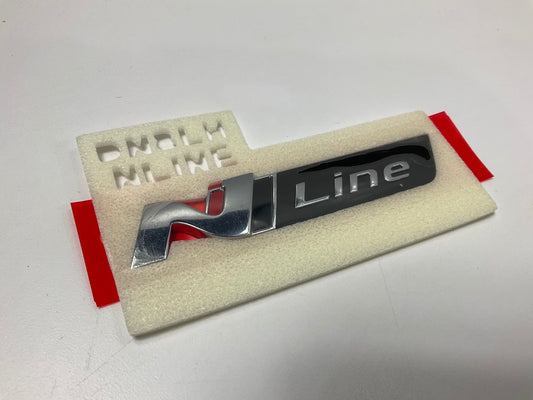 NEW ''N-Line'' Fender Emblem (Left) OEM For 2021-2023 Hyundai Sonata 86317L1000