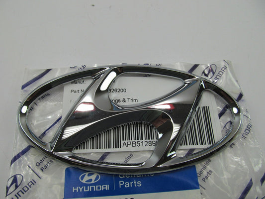 NEW - OEM GENUINE *H* Rear Hatch Emblem For 2005-2006 Santa Fe 8635326200