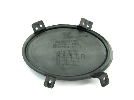 Right Passengers Side Fog Light Lamp Blank Cover Plate OEM For 2008-09 Santa Fe