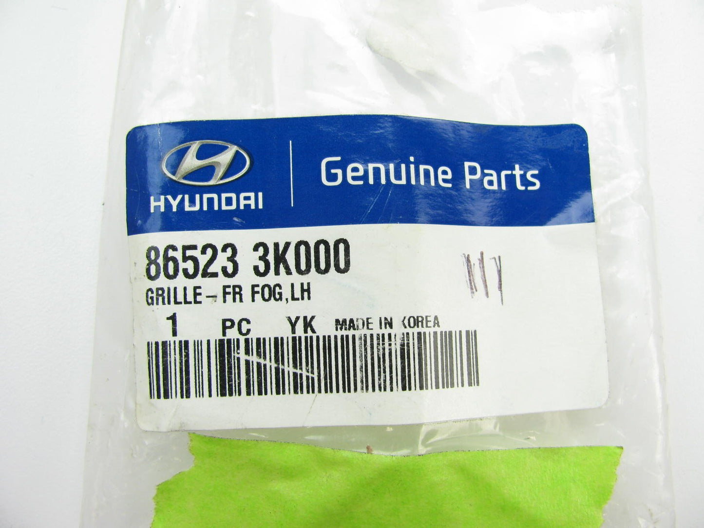New OEM Fog Lamp Light Grille Left Driver For 06-08 Sonata 865233K000