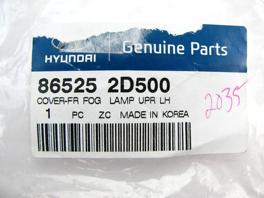 Front Bumper Left Fog Lamp Upper Trim Cover OEM For 2004-06 Elantra 865252D500