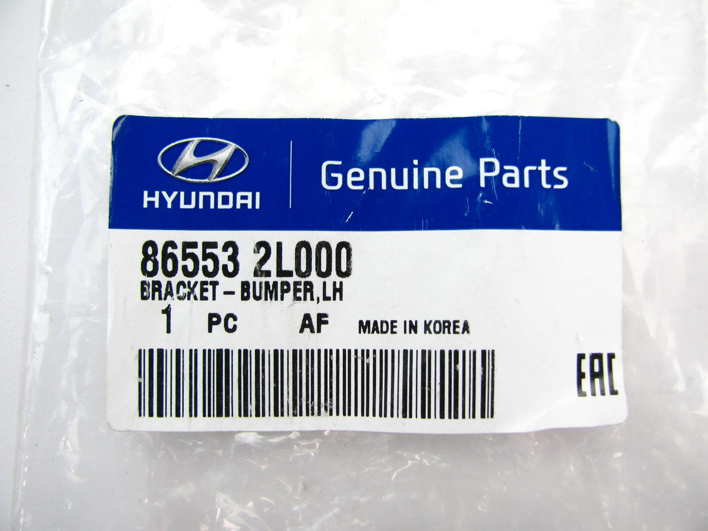 New OEM Front Bumper Left Drivers Mounting Bracket For 09-12 Elantra 865532L000