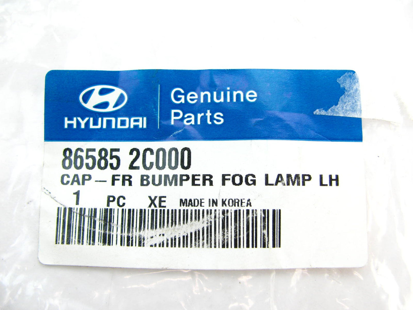 Front Bumper Fog Light Lamp Bezel - Left Drivers Side - OEM For 2003-06 Tiburon