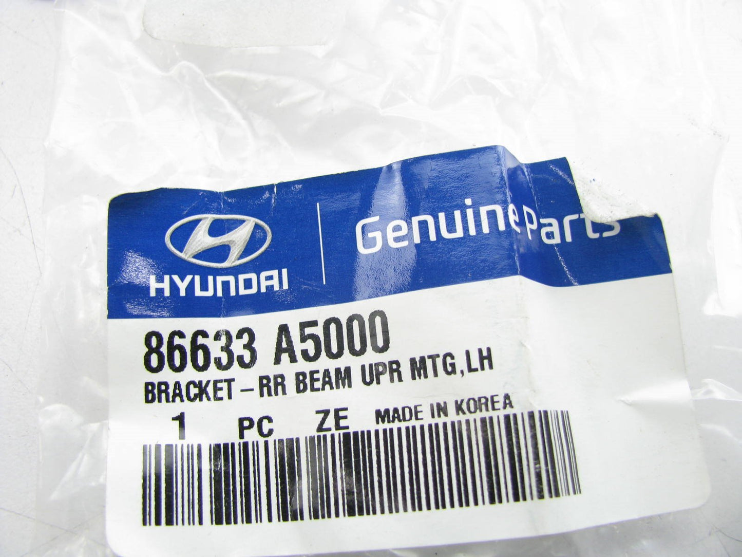 REAR Bumper Impact Bar Bracket Left Drivers Side OEM For 2013-2014 Elantra GT