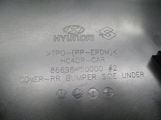 NEW 86698J0000 REAR Bumper Lower Underbody Cover Shield OEM For 2018-2020 Accent