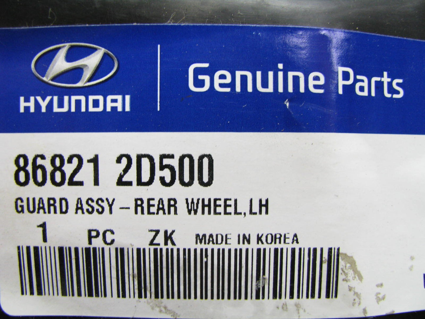 New Genuine Left Driver Side Stone Deflector Guard For 04-06 Elantra 868212D500