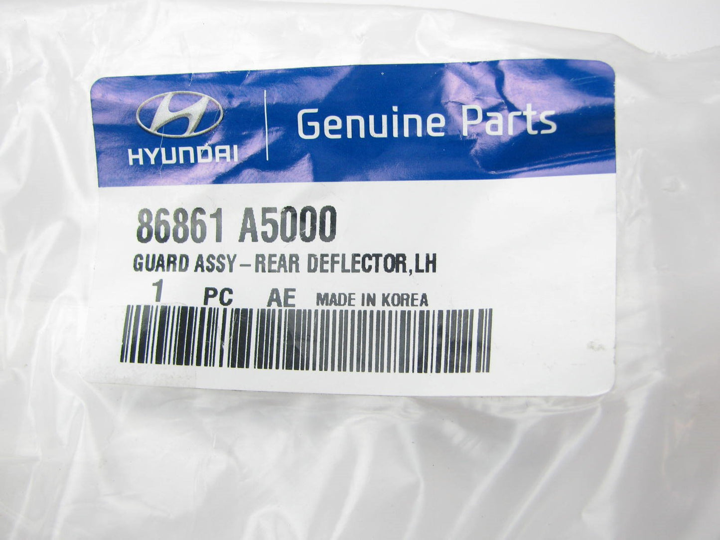 NEW GENUINE Rear Left Deflector Mudflap Splash Guard OEM For 2013-17 Elantra GT