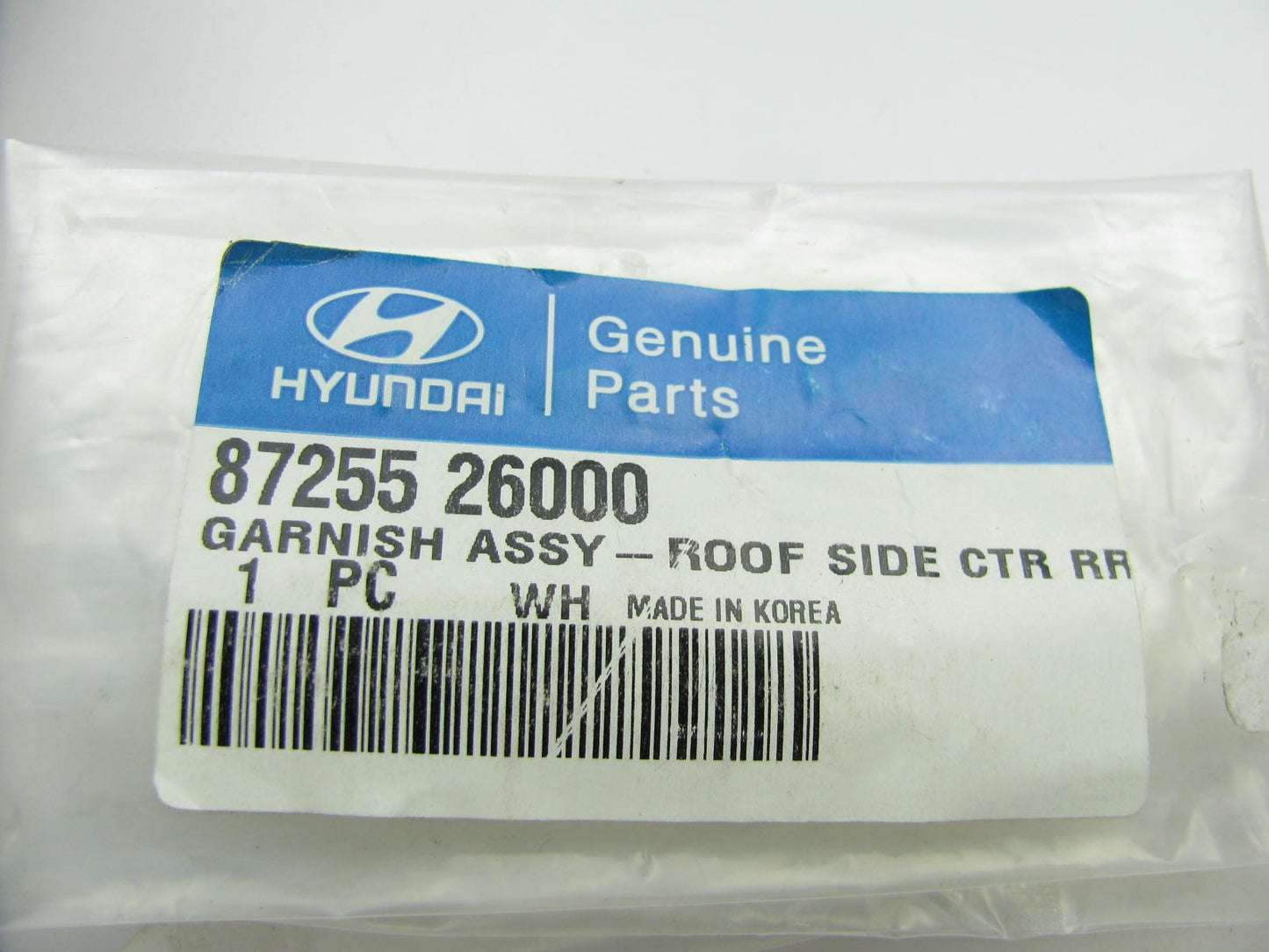 Rear Left (Drivers Side Rear) Roof Moulding Molding OEM For 2001-2006 Santa Fe