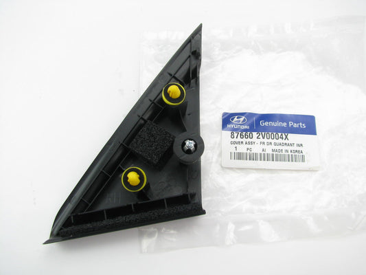 Right Passengers Side Interior Door Mirror Cover Triangle OEM For 12-16 Veloster