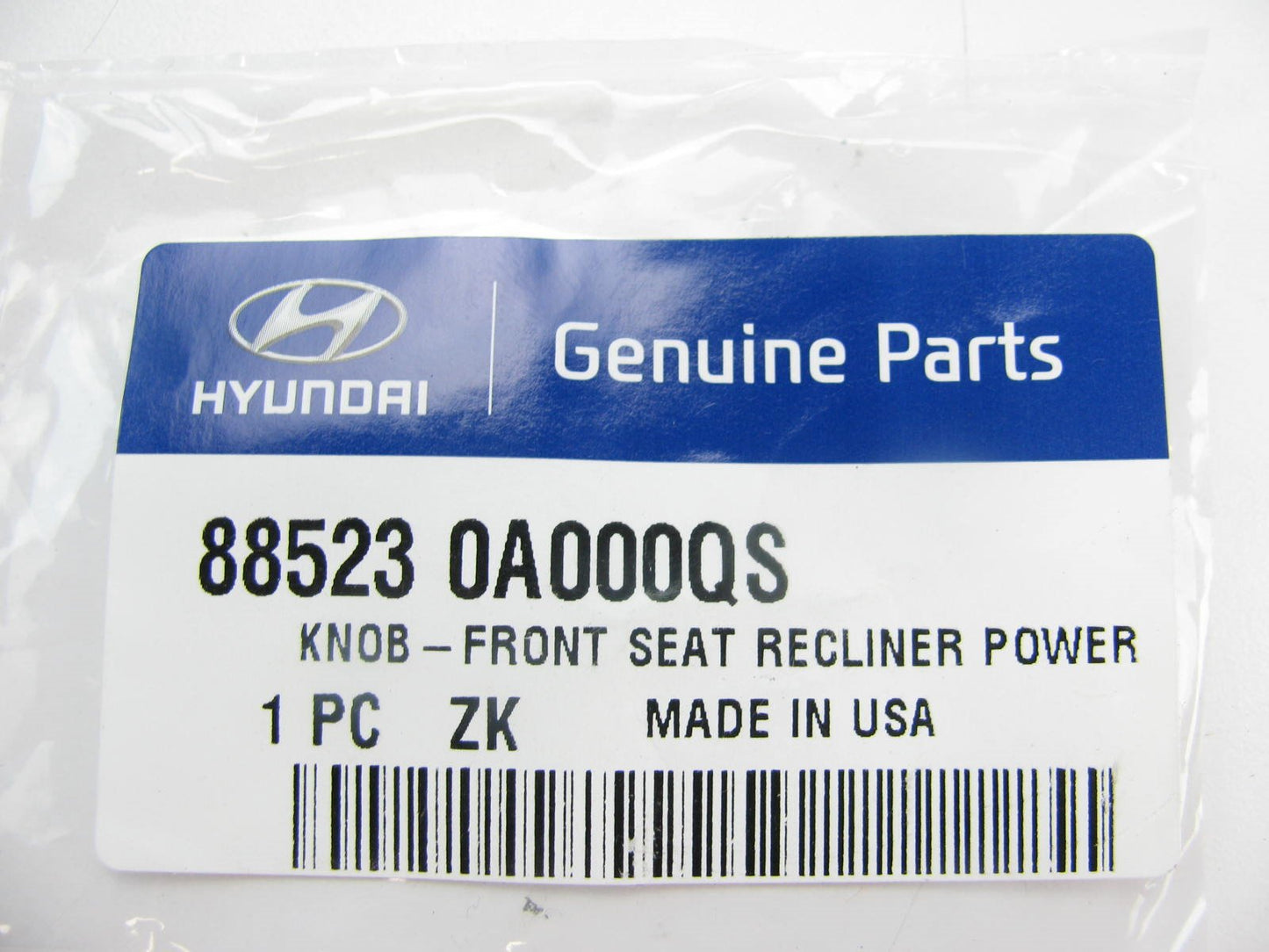 Drivers Left Seat Back GRAY Recline Adjust Handle OEM For 2006-2008 Sonata