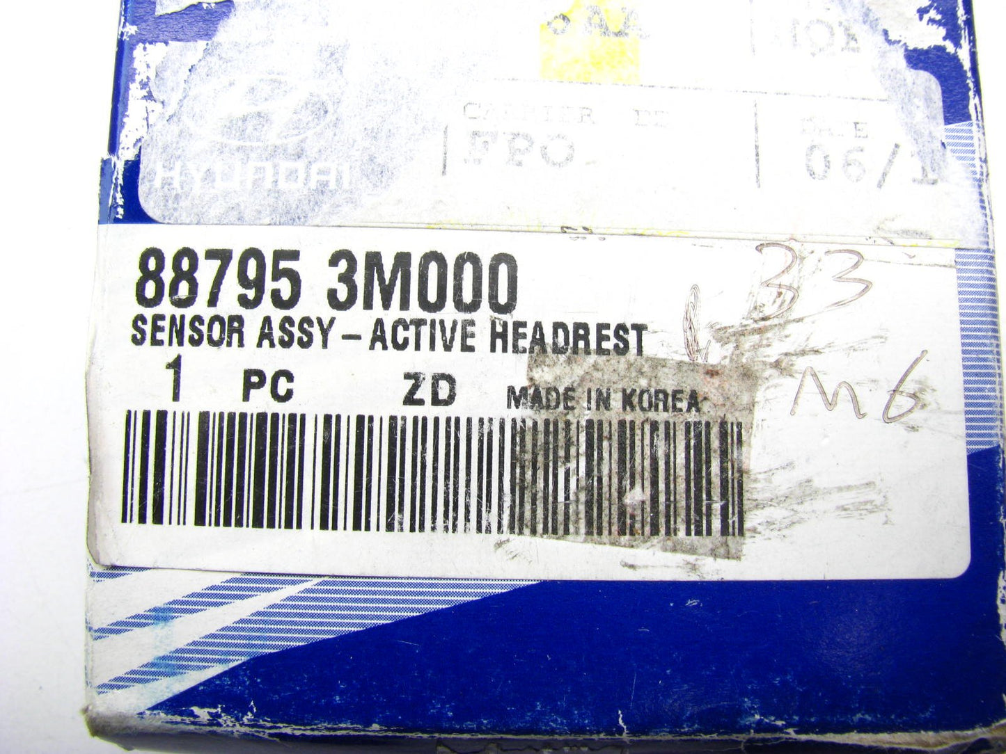 New OEM Front Seat Active Headrest Sensor For 2008-2014 Genesis 887953M000