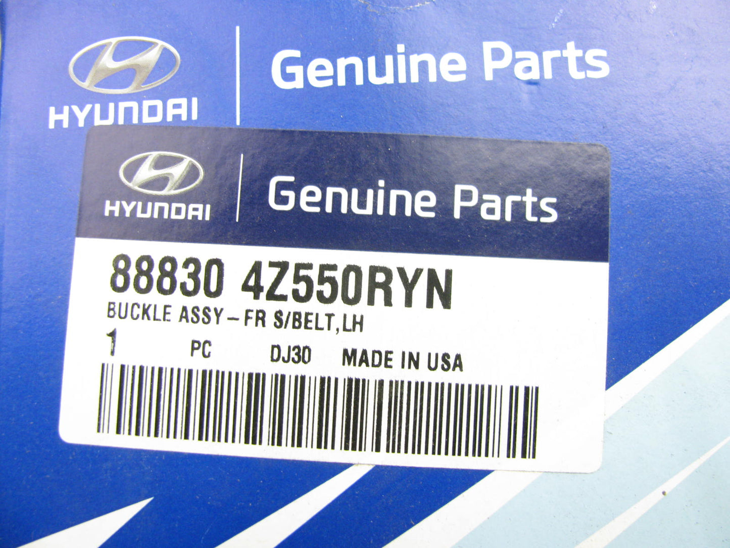 NEW GENUINE 888304Z550RYN FRONT LEFT Seat Belt OEM For 2016-2018 Santa Fe SPORT