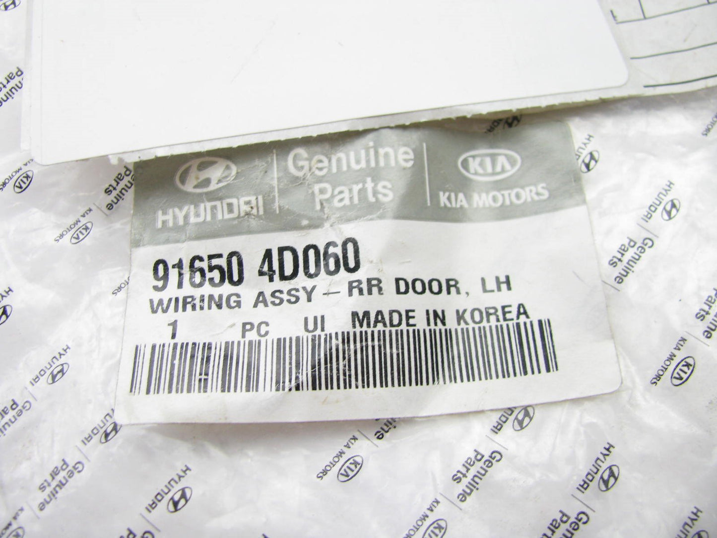 NEW - OEM 916504D060 REAR LEFT Side Door Wire Wiring Harness For 06-08 Entourage