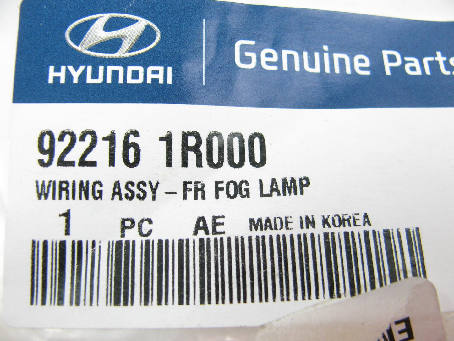 New OEM Fog Light Lamp Wire Harness Connector For 12-17 Accent 922161R000
