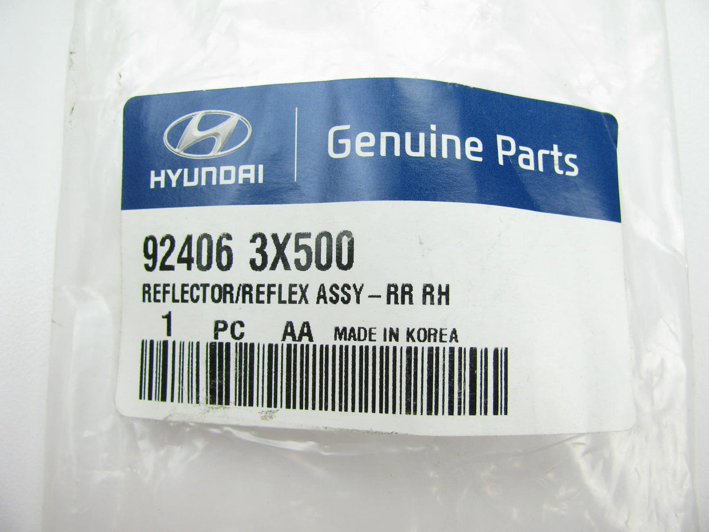 New Rear Bumper Reflector Right Passenger For 13-14 Elantra Coupe 924063X500