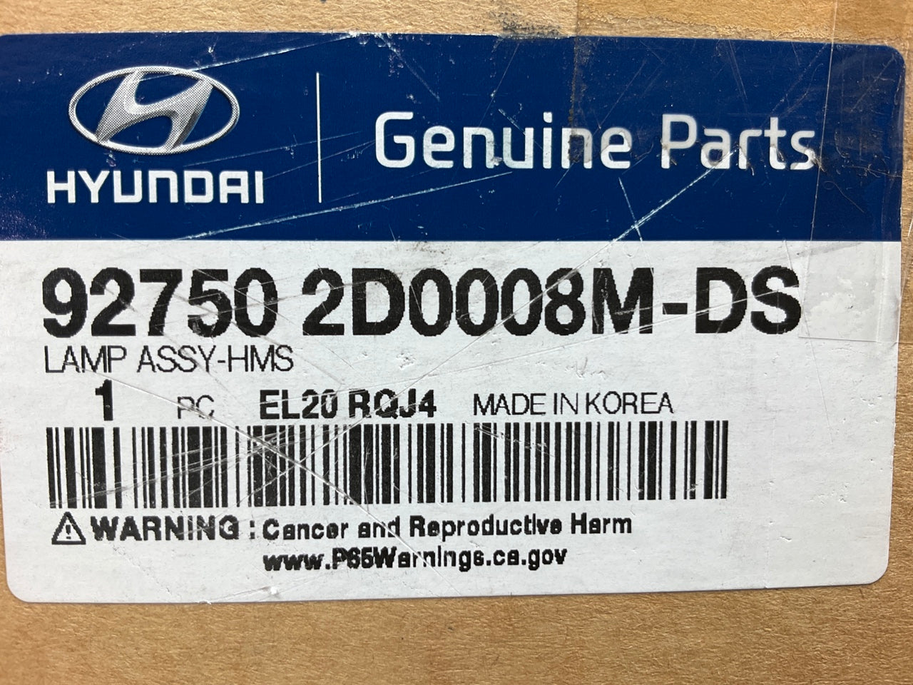 NEW High Mount 3rd Brake Light Lamp OEM For 2001-2006 Elantra 927502D0008M-DS