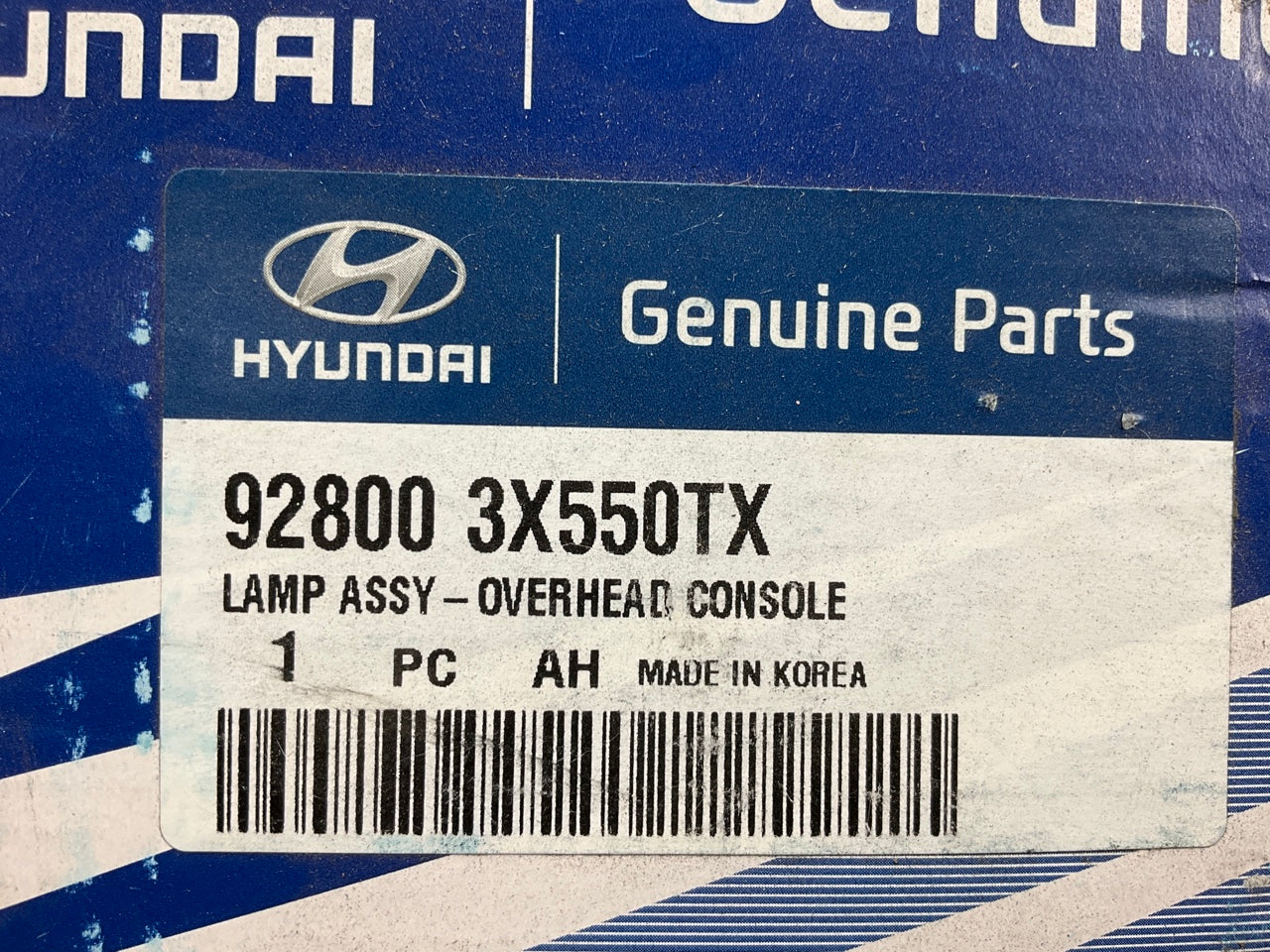 Overhead Console Map Light Lamp OEM For 2014-2016 Elantra W/O Sunroof, US Built