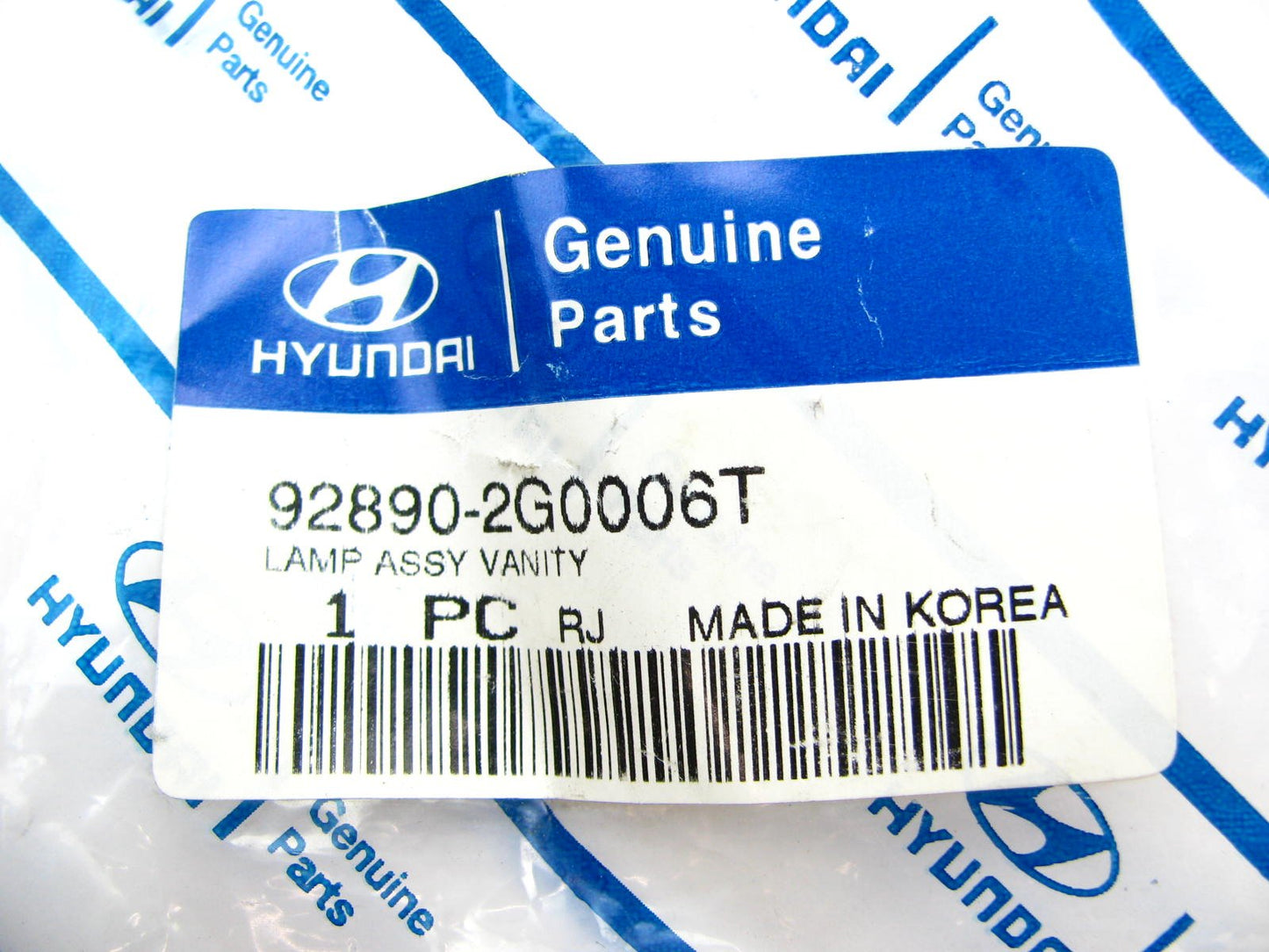 NEW - OEM Sunvisor Sun Visor Vanity Map Light Lamp For 2006-12 Hyundai Veracruz