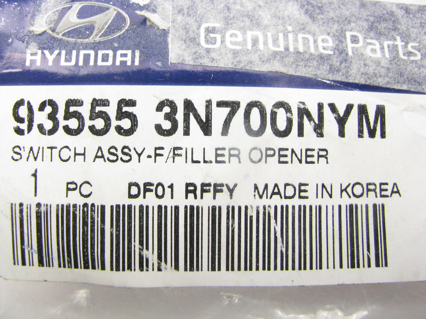NEW - OEM 935553N700NYM Trunk & Fuel Door Switch For 2014-2016 Hyundai Equus