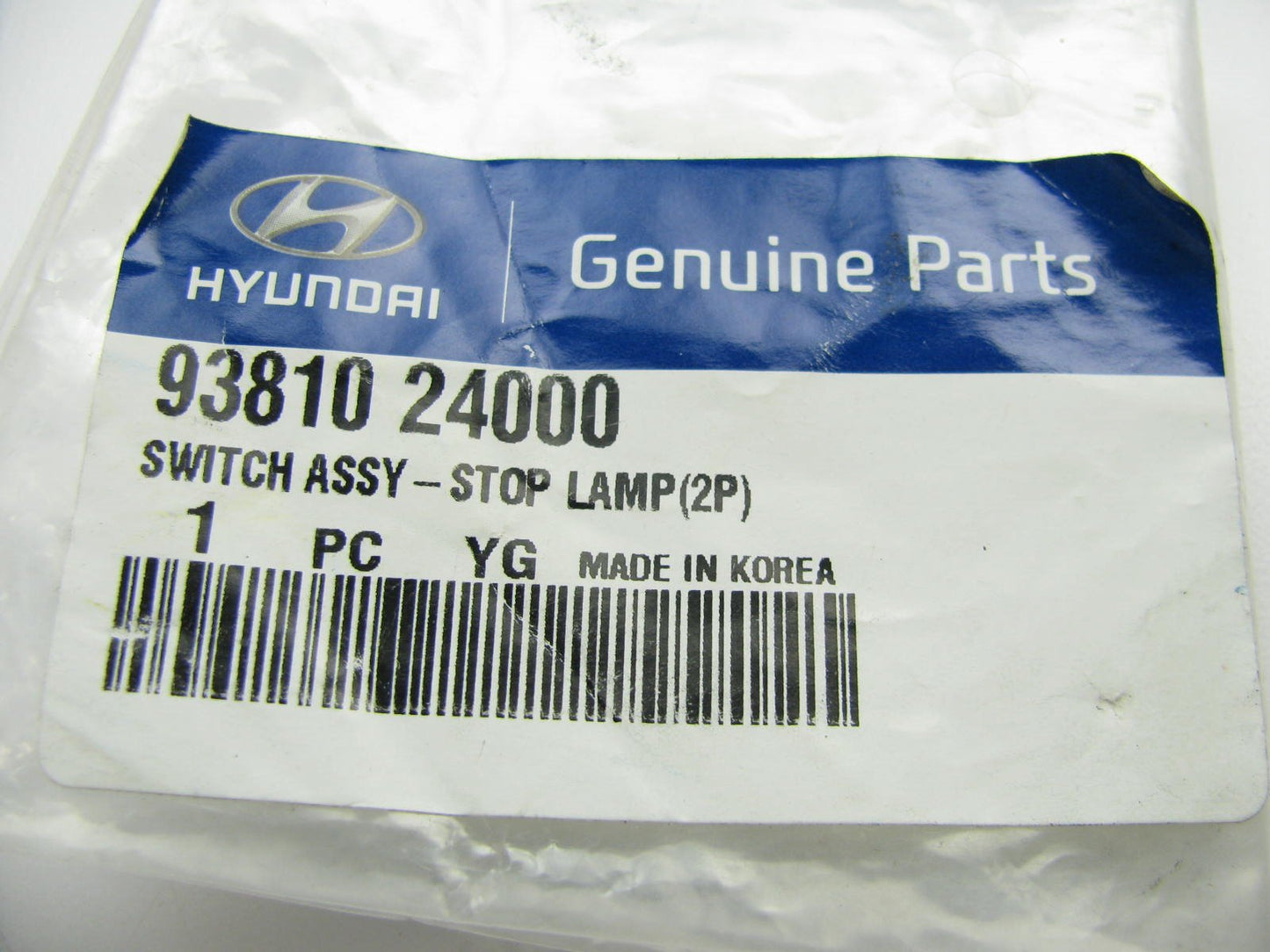 NEW - OEM 9381024000 Brake Light Lamp Switch For Hyundai