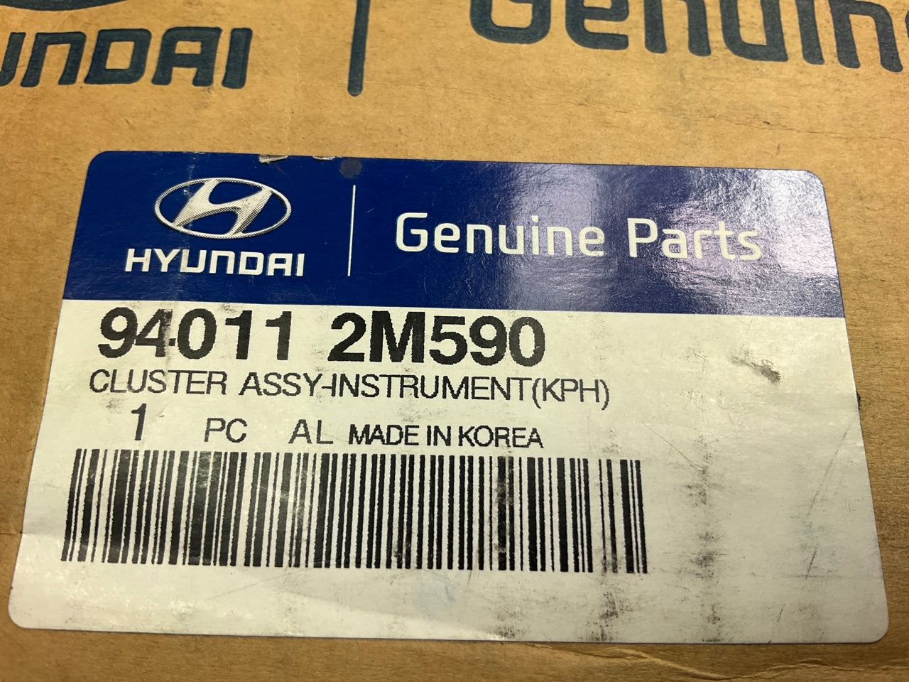 METRIC, NON-USA Instrument Gauge Cluster OEM For 10-12 Genesis Coupe 940112M590