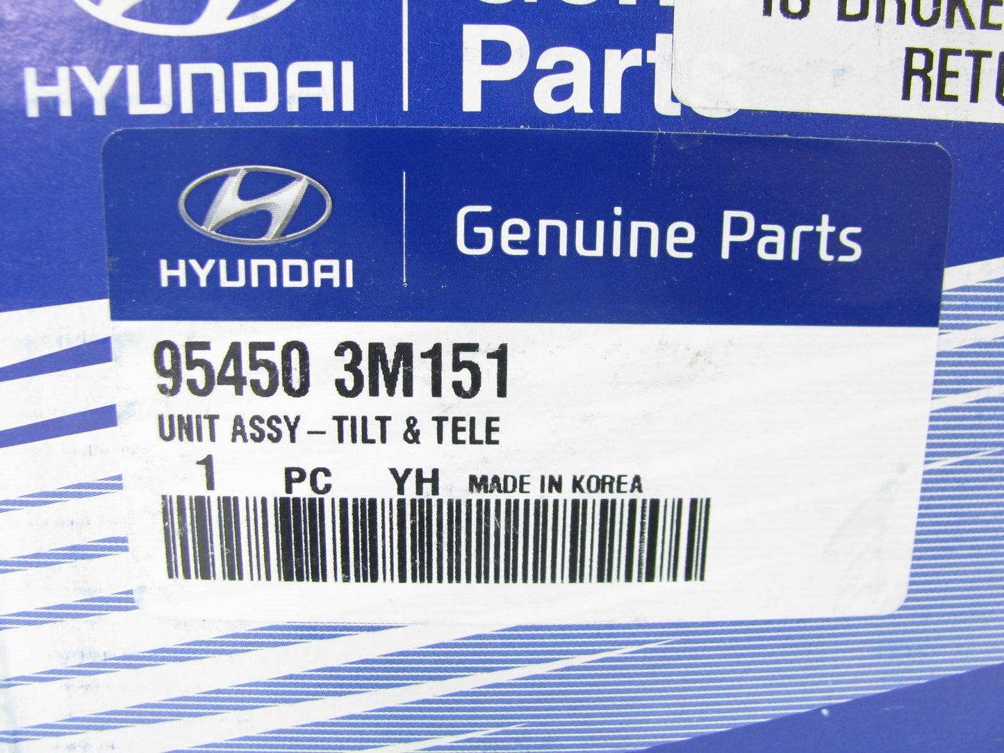 954503M151 Tilt And Telescoping Module Assembly OE For 2011-2013 Genesis