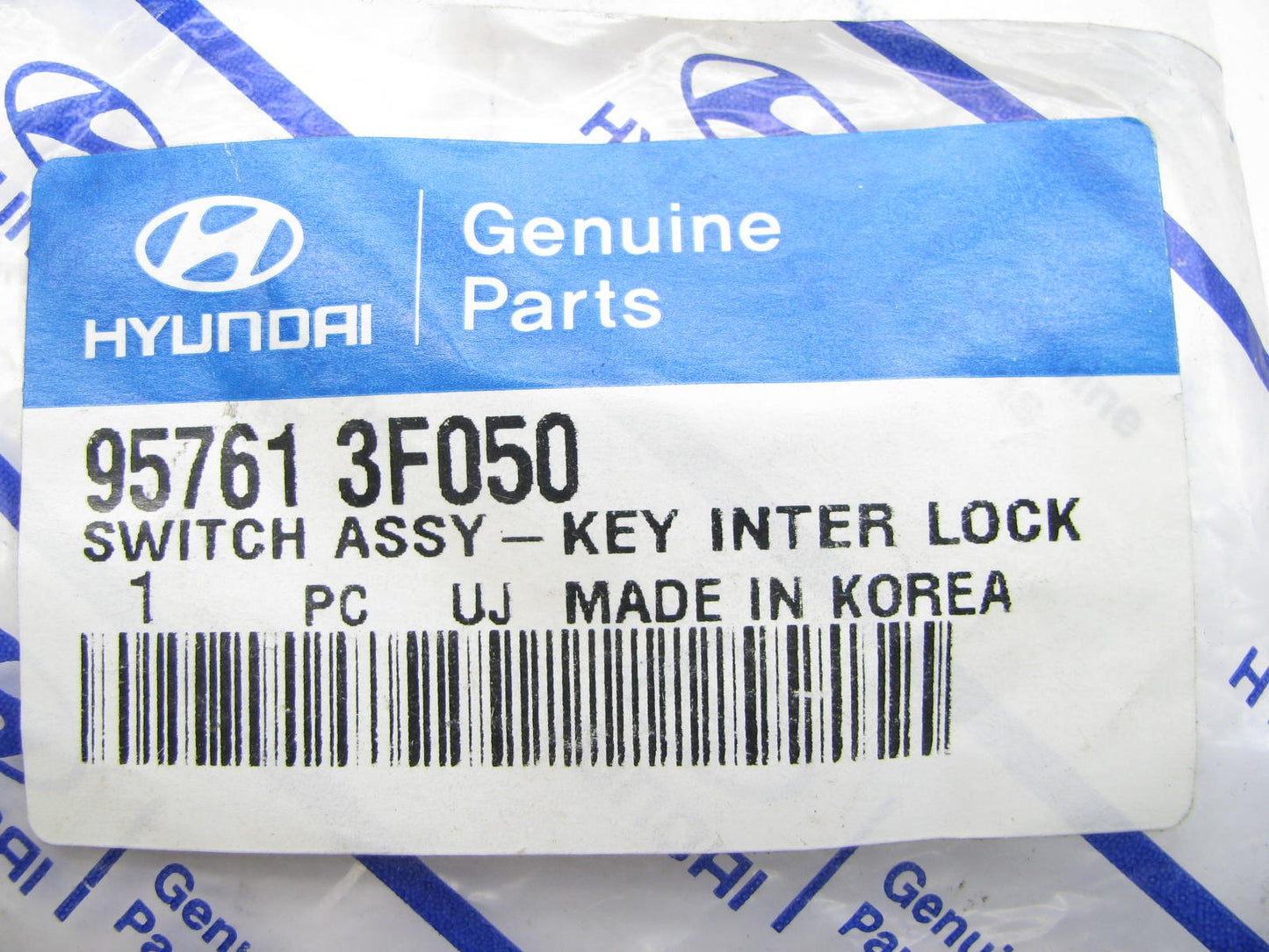 New OEM Automatic Transmission Key Inter Lock Switch For 10-13 Tucson 957613F050