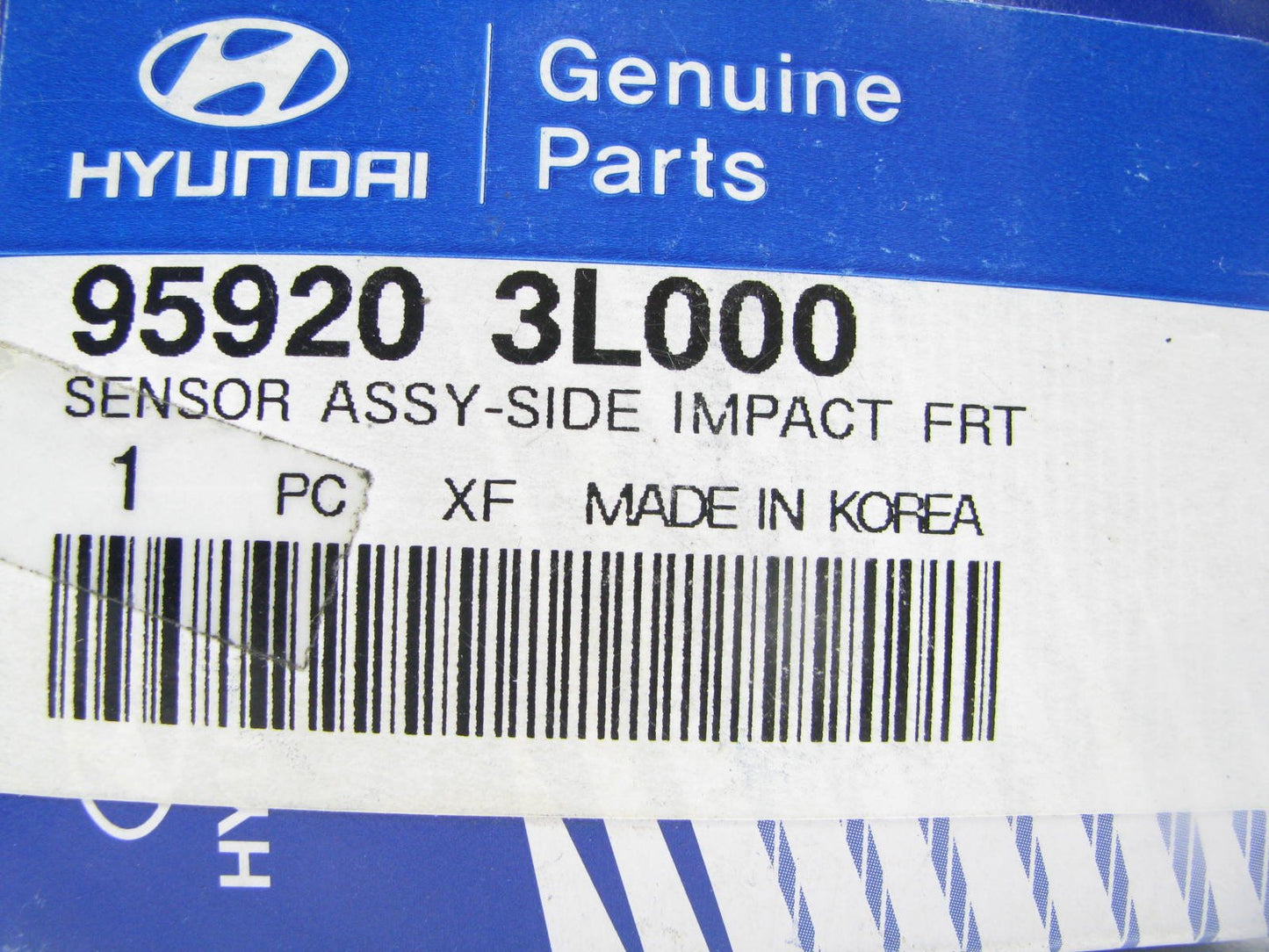 New Genuine OEM Front Side Crash Impact SRS Sensor For 2006-2011 Azera