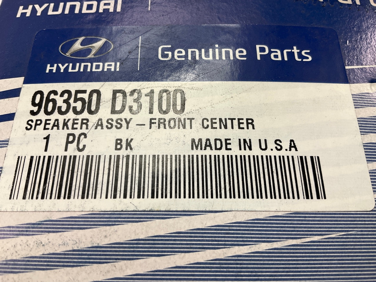 Front Instrument Dash Panel Center Speaker OEM For 2016-2018 Tucson 96350D3100