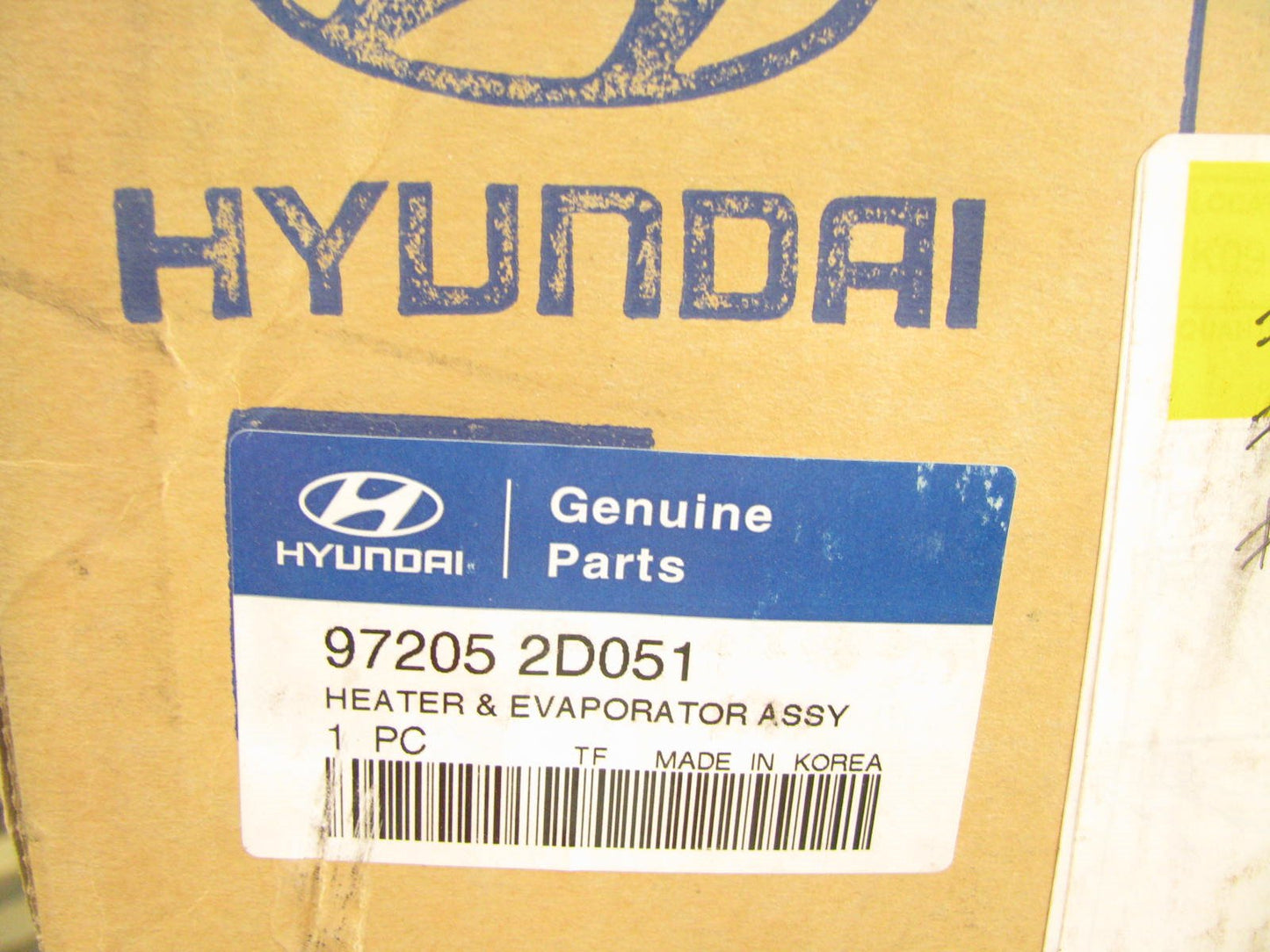 NEW GENUINE A/C Heater Evaporator Box Assembly OEM For 00-06 Elantra 972052D051