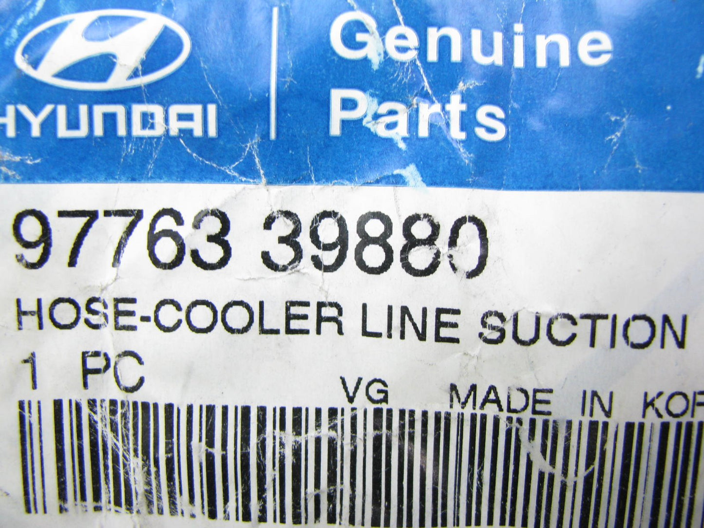 NEW - OEM 9776339880 A/C Suction Hose For 2002-2005 Hyundai XG350 2001 XG300